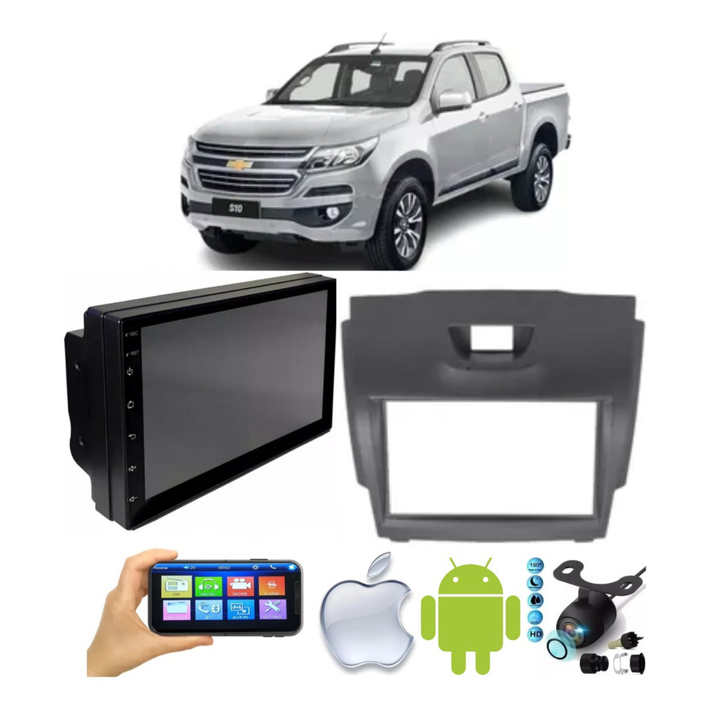 Mp5 Central Multimidia Android Wifi Gps 32gb S10 + Camera