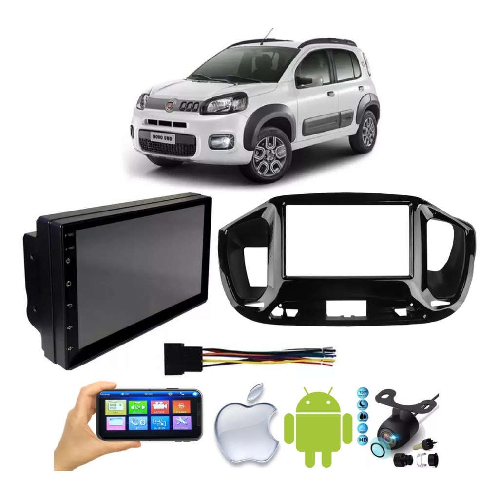Mp5 Multimidia Android Gps Wifi Android Uno Vivace + Camera