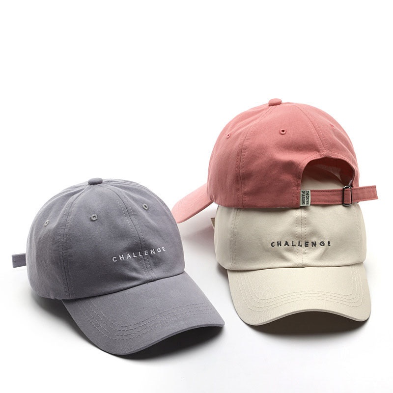 New Cap for Women and Men Summer Fashion Cap CHALLENGE Hats for Hip Hop Baseball Cap