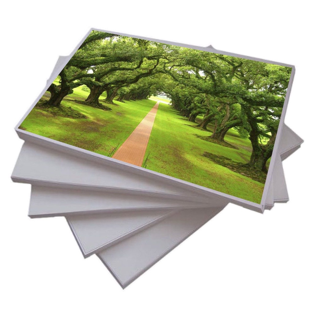Papel Fotográfico 180G Glossy A4 À Prova D'água Brilhante Premium 100 folhas MASTER PRINT