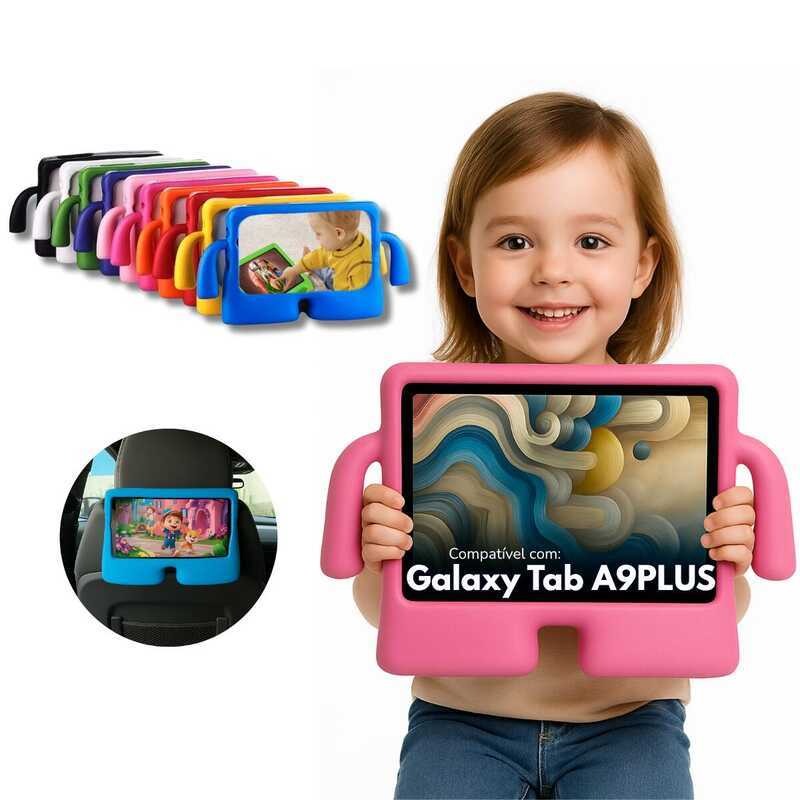 Capa Anti Impacto Para Tablet Galaxy Tab A9 PLUS 11 pol'' X110 X115