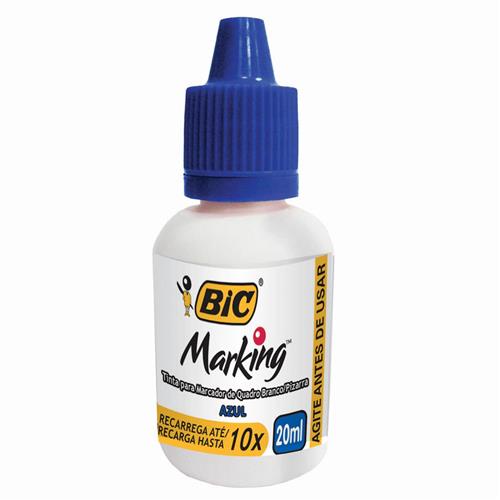 Tinta Marcador de Quadro Branco Marking Bic 20m - UNIDADE