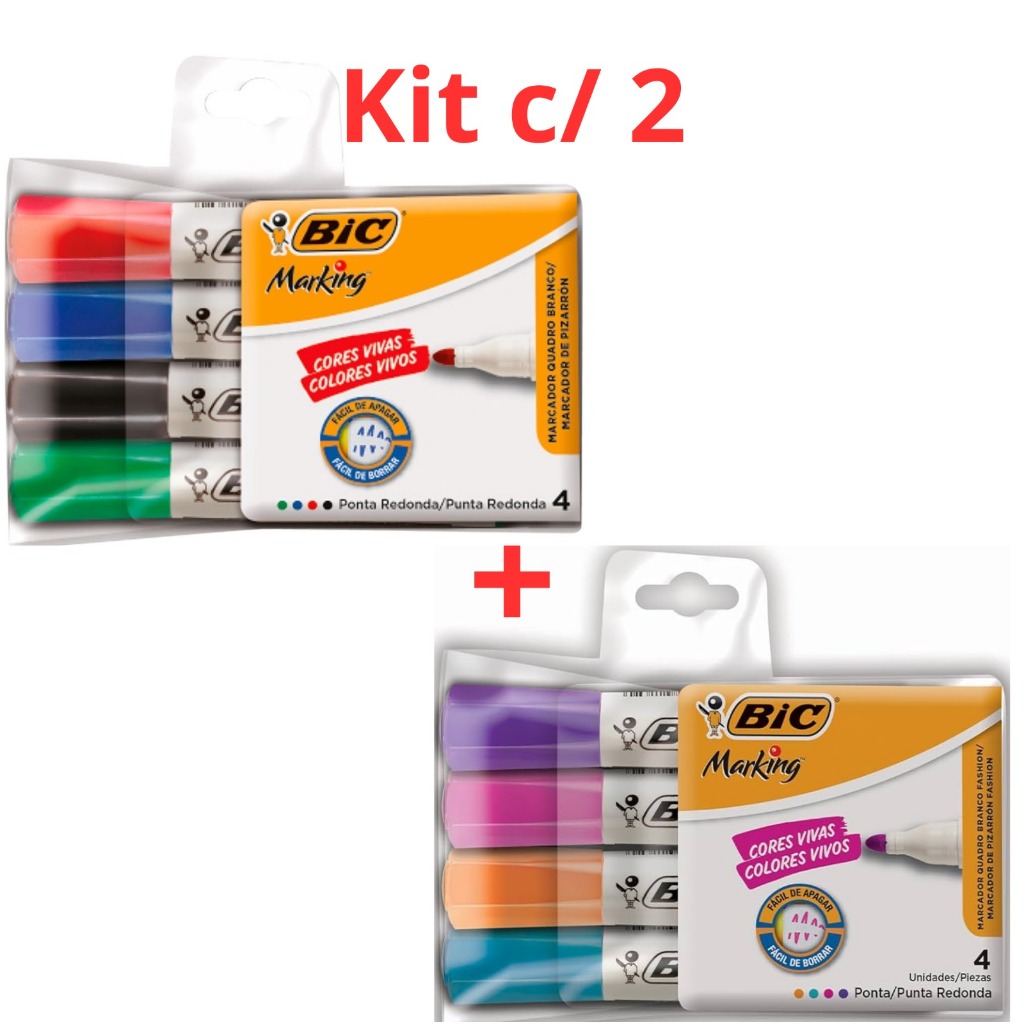 Marcador para Quadro Branco Marking - Bic