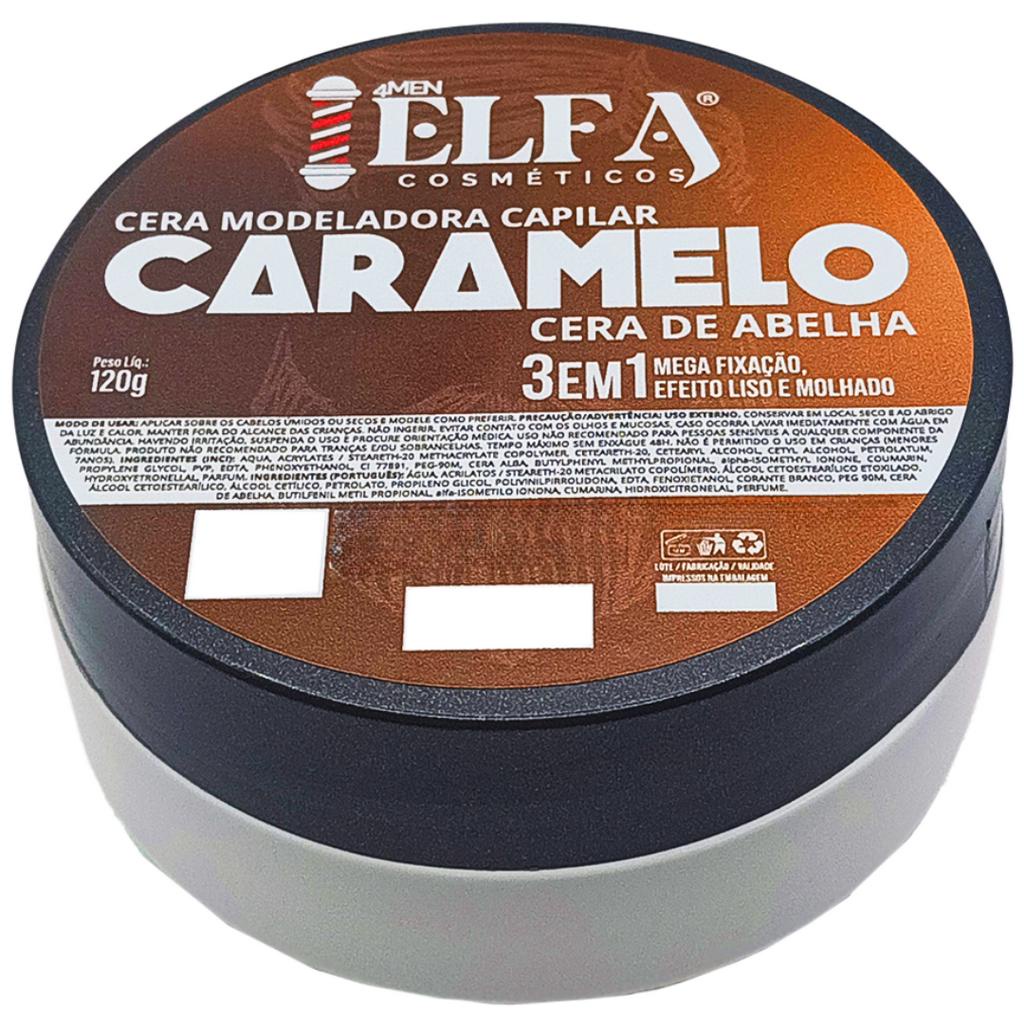 Pasta Modeladora Capilar Caramelito  Elfa For Man 120g