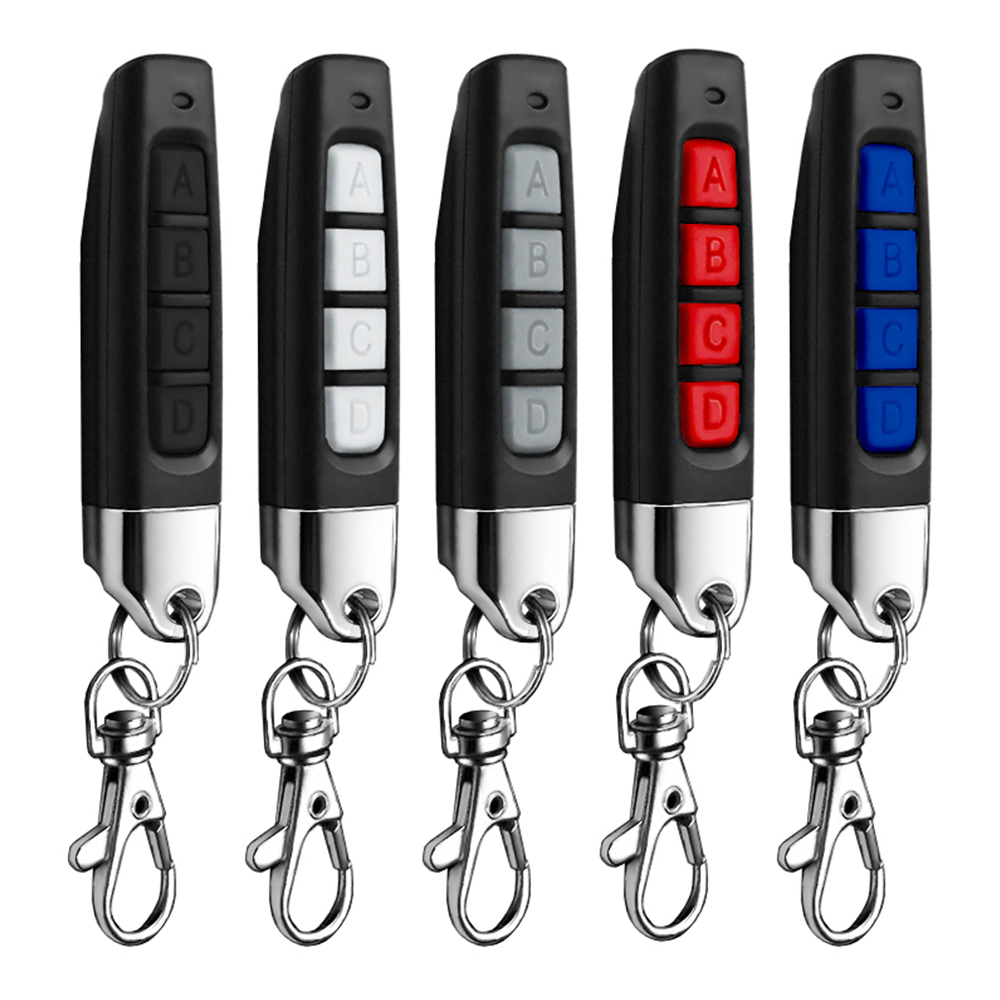 Controle Remoto Universal 433MHz, Copiador Automático Clone, Duplicador para Porta de Garagem Elétrica, Transmissor de