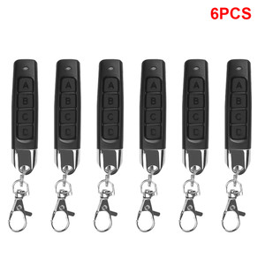 Controle Remoto de Porta de Garagem AXUS 433MHz RF Universal Transmissor Sem Fio para Portão Chaveiro Clone Duplicador