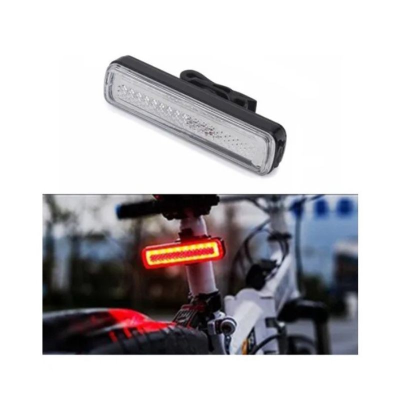 Pisca Led Usb Alto Brilho Bicicleta Traseiro