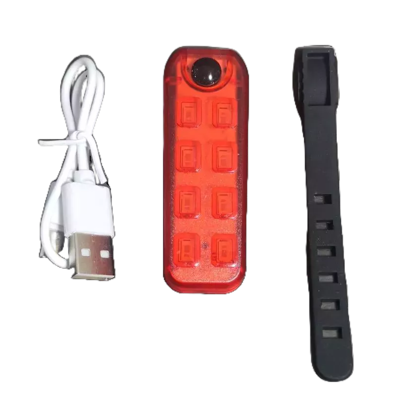 Sinalizador Luz De Bicicleta Led Recarregável 0298