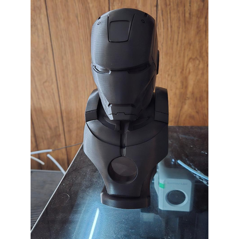 Muggora Busto do Homem de Ferro Grande 25CM Altura Decoração
