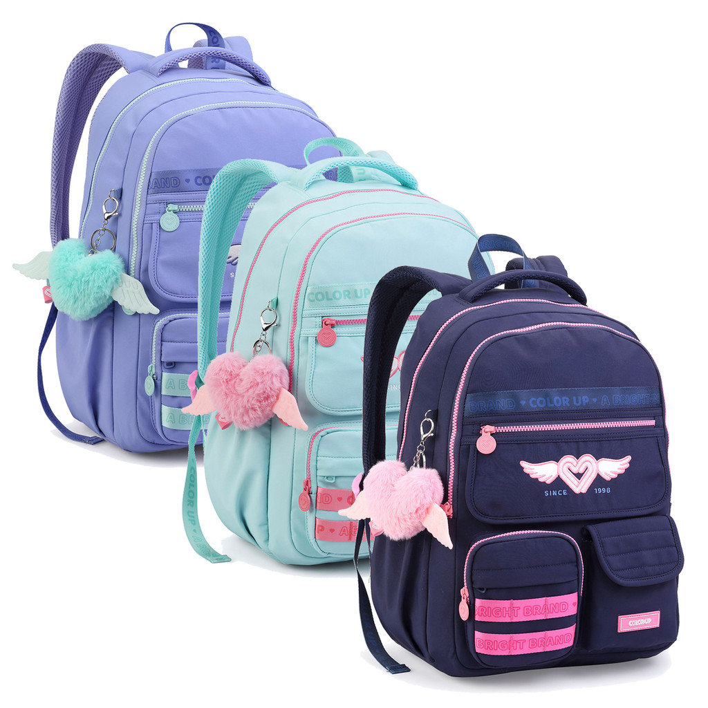 Mochila Color Up Menina Feminina Juvenil Adulta Costa