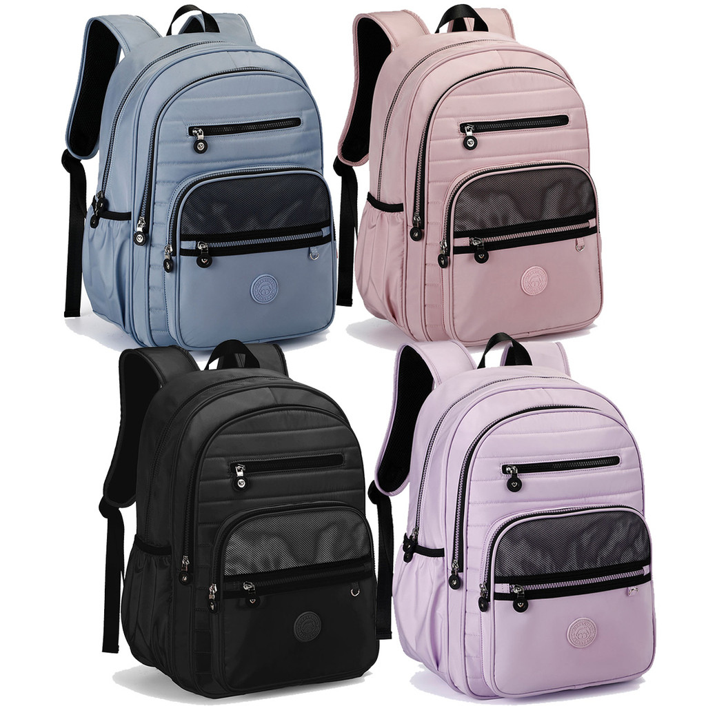 Mochila Kika Escolar Feminina Adulta Juvenil Trabalho Costa