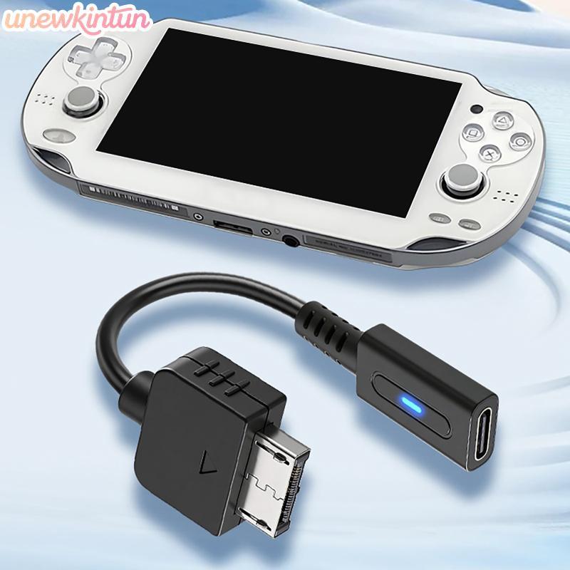 unewkintun TypeC Converter Cabo PD USB C Adaptador De Para Console VITA1000 1 3 Pcs Qui Carregador Substituição De Fio D