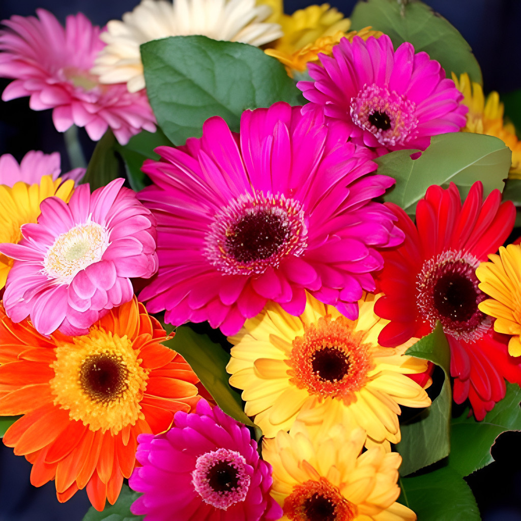 cultivo urbano Gerbera Sortida Gerberas Flor 1000 Sementes Para Mudas