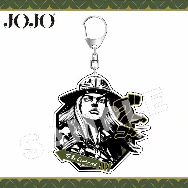 JJBA Anime Chaveiro Kujo Jotaro Acrílico Kakyoin Kawaii Saco Pingente Ornamento Bonito Acessórios Amigo Presente