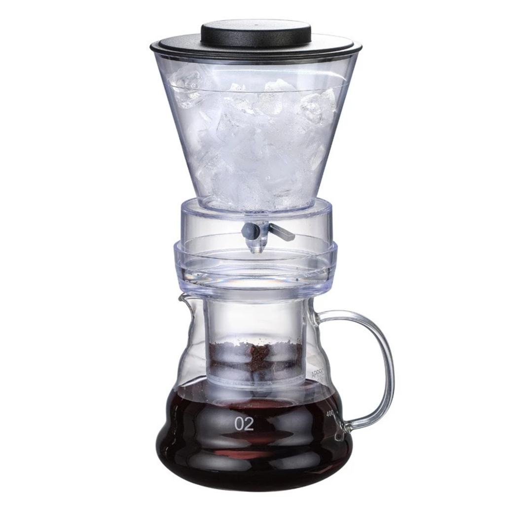Cafeteira Café Gelado Jarra de Vidro 600ml e Dispenser de Gelo Cold - Brew/Ice Drip