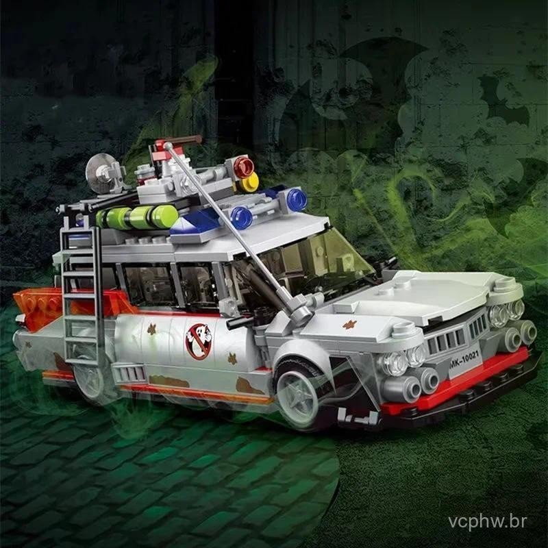 Caça-Fantasmas ECTO-1 Construtor Modelo Técnico De Carros Brinquedos Para Meninos Cidade Tijolos Presentes De Natal Adul