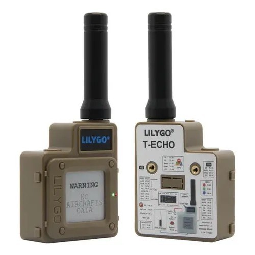 T-echo Marrom Lilygo 915mhz Lora Meshtastic Gps E-paper