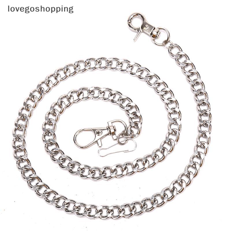 [lovego] Chaveiro Longo De 60 Cm Com Corrente Hipster Pant Jean Key Wallet Belt Ring Clip BR