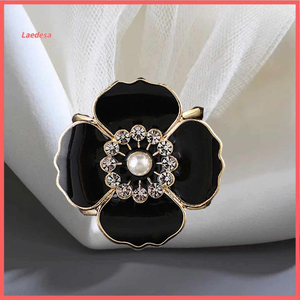Scarf Buckle Elegant Butterfly Rhinestone Ring Clip – Stylish Holder Slide for Women’s Neckerchiefs Silk Scarves Shi