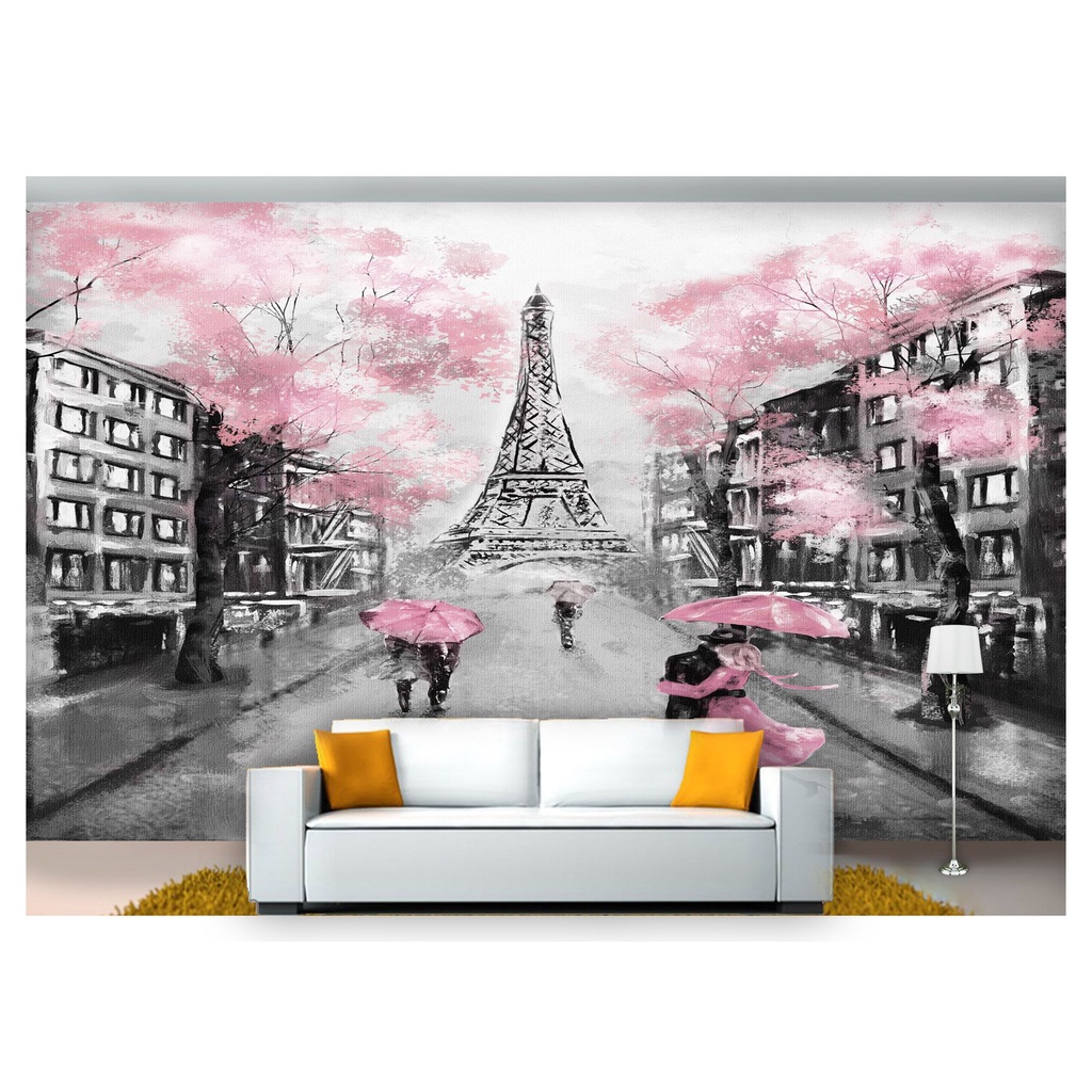 papel de parede Cidade Antiga Flores Paris 7,5m² CDA37