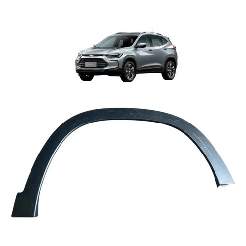 Moldura Paralama Dianteir Direit Tracker 2020 2024 Preto