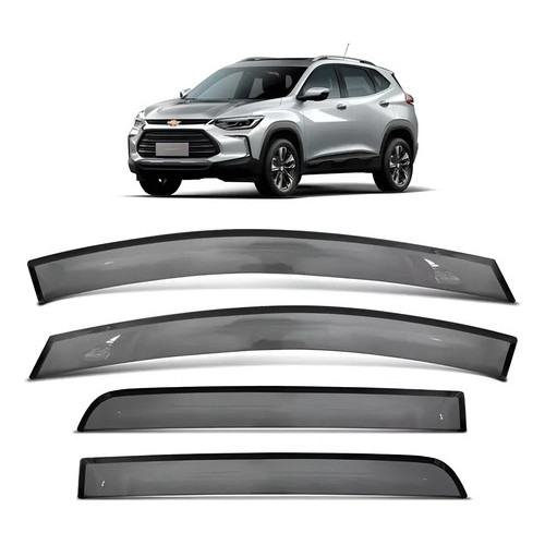 Calha De Chuva Defletor Slim Gm Tracker 2020 A 2021 4 Portas