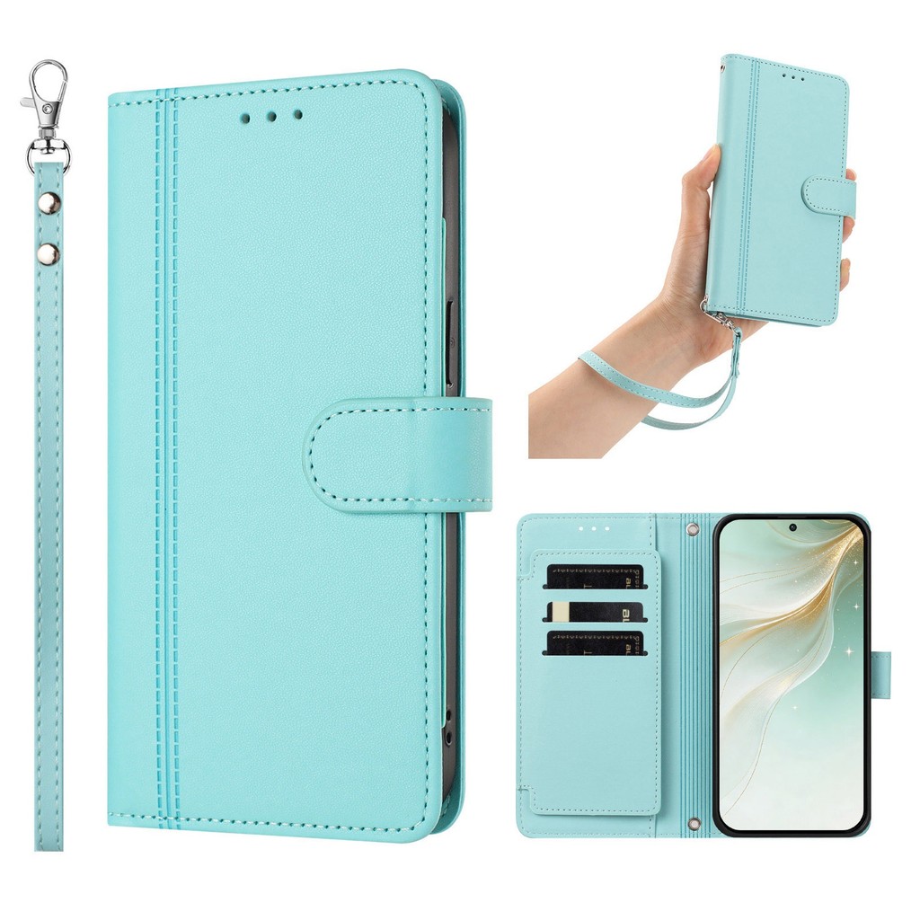 itel S23 Plus A05s A70 P55 A05s P55 Smart 8 S18 Vision 5 3 S17 P38 P40 A60 A23 Pro A17 Pop 5C Pure Color Wallet Flip Cas