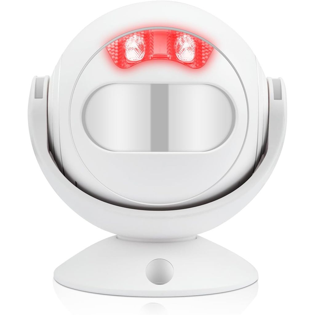 Campainha com Som Personalizável, Campainha Falante com Sensor de Movimento, Sensor de Porta, Alarme Detector de Movimen