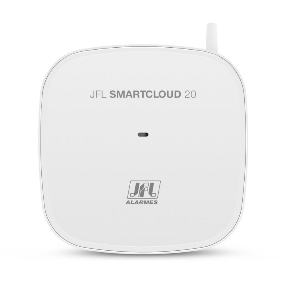 Central De Alarme Jfl Smartcloud 20 Sem Fio Net Wi-fi 4g App