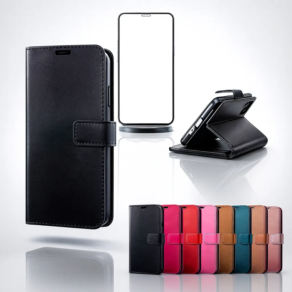 Pel. Full Cover 3d + Case Capa Carteira Flip Compatível Com Galaxy A17 4g 5g