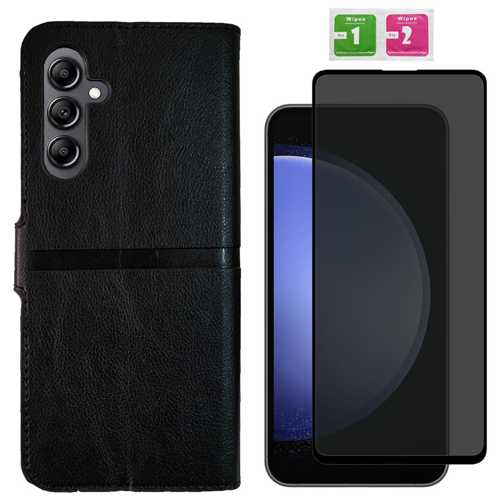 Capa Capinha Case Flip Carteira + Pel Privativa Para Galaxy S23 FE 5G