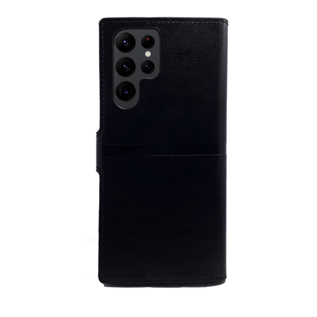 Capa Capinha Case Flip Carteira + Pel Privativa Para Galaxy S23 Ultra