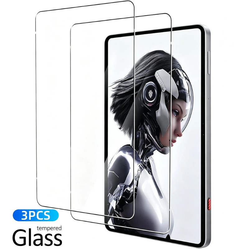 1-3 Pcs Para Red Magic Nova Tablet 5 Nubia Pad Pro SE Protetor De Tela Filme De Vidro ZTE Blade X1001 X10 AxonPad Anti-R