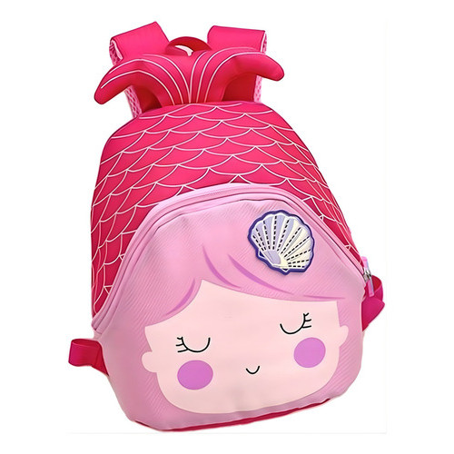 Mochila Infantil Escolar Menina  First 3l Poliéster Sortida