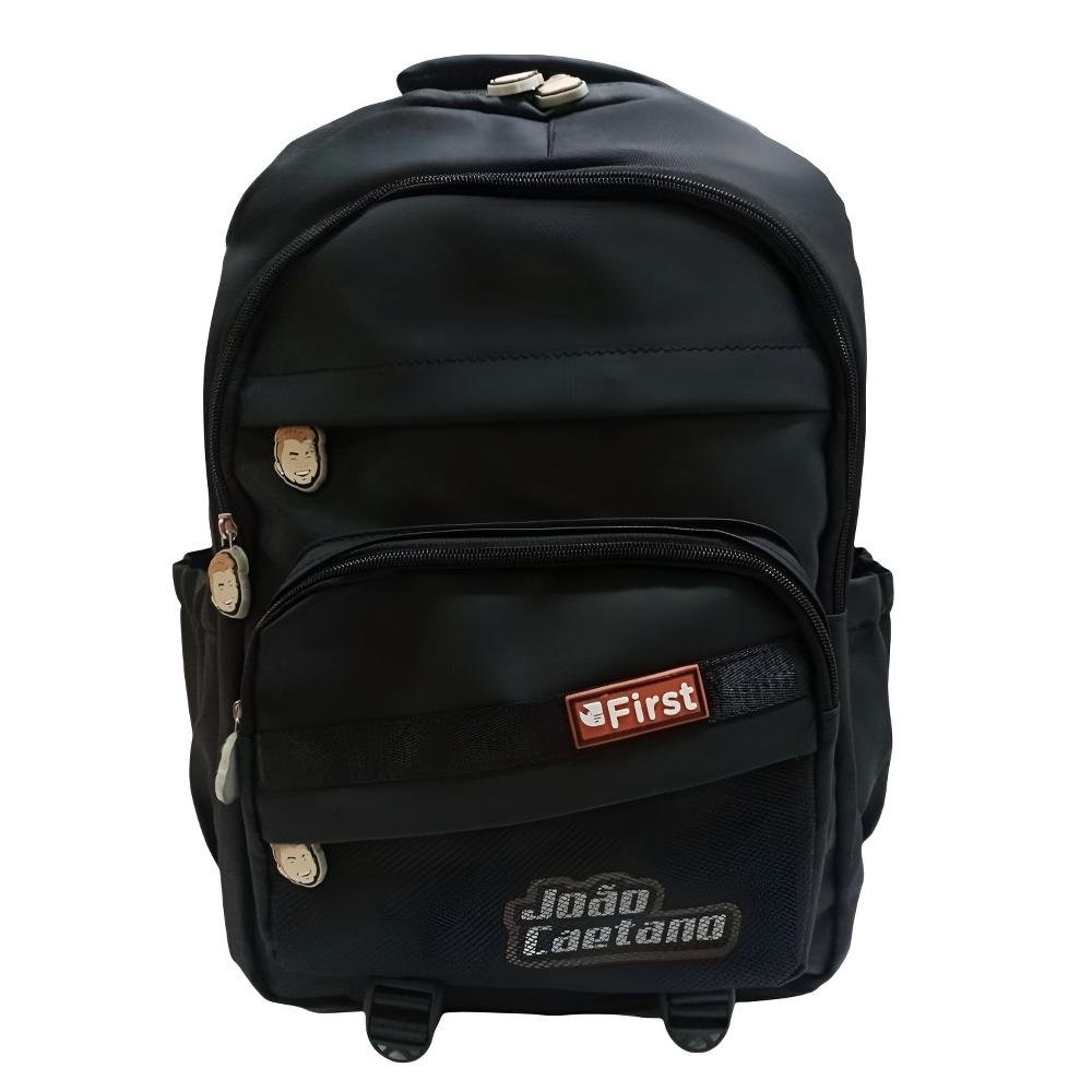 Mochila De Costas Joao Caetano Preto First