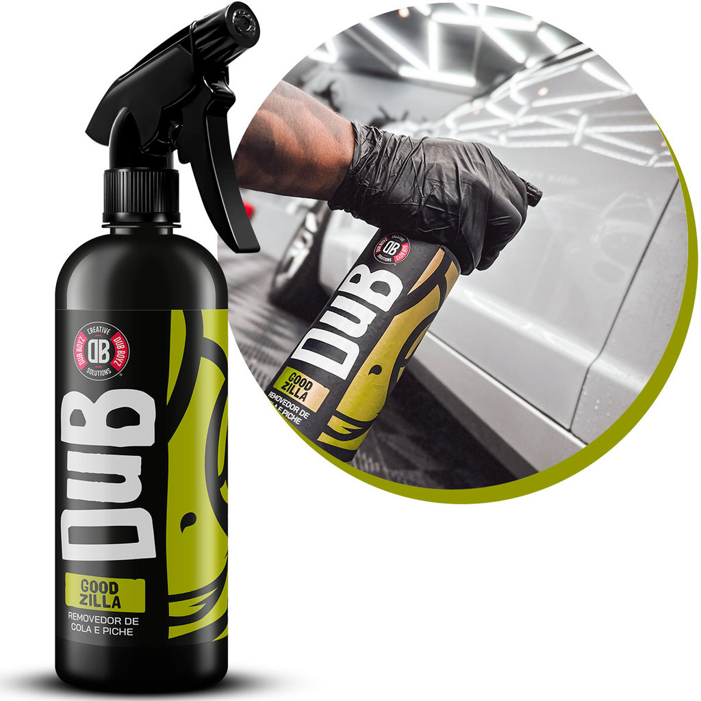 Removedor Piche Cola 500ml Goodzilla Dub Boyz Adesivo Automotivo Spray Limpeza Profissional