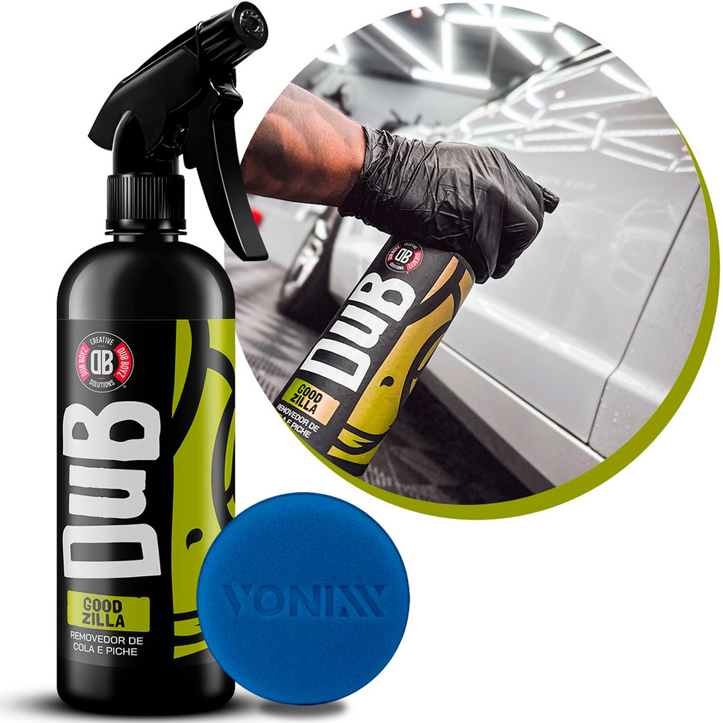 Dub Boyz Goodzilla Removedor De Cola Piche Adesivo Automotivo 500ml Limpeza Externa + Aplicador