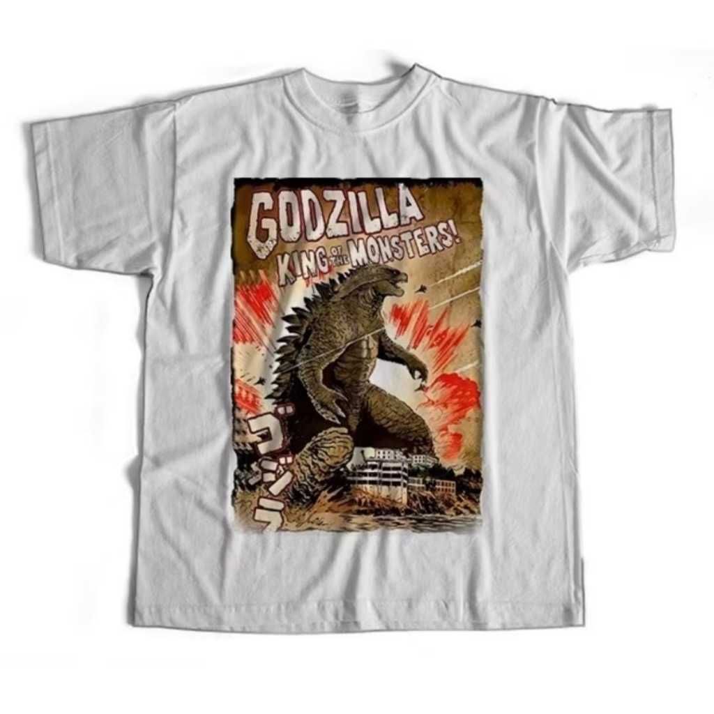 Camiseta Estampada Geek Goodzilla Unissex 100% Algodão