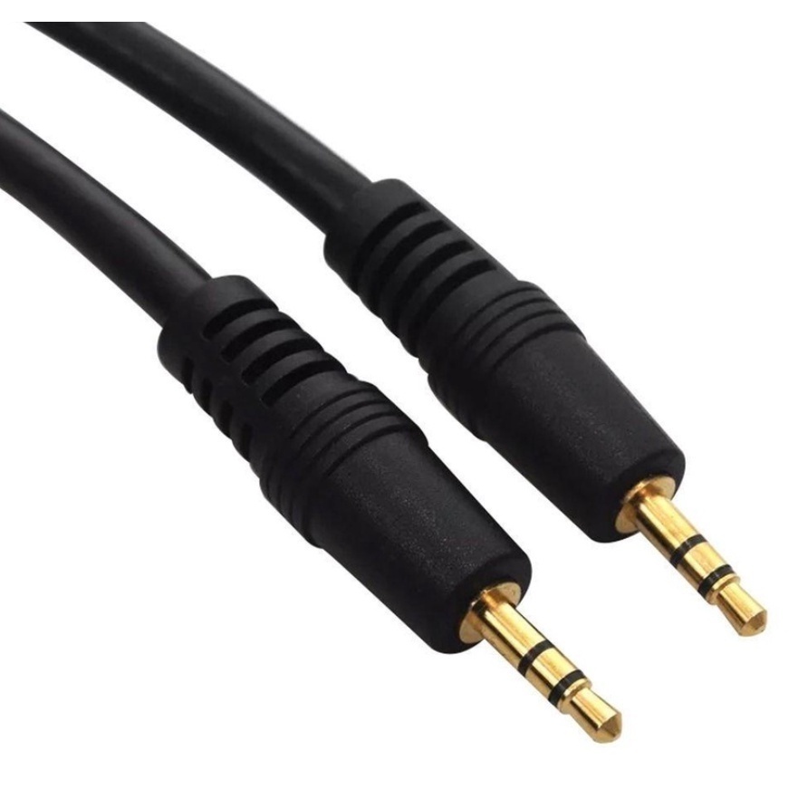 Cabo Auxiliar Kit 10 Pçs P2 X P2 Alta Qualidade 1.5 M Embalagem Radio Celular Mp3 Mp4