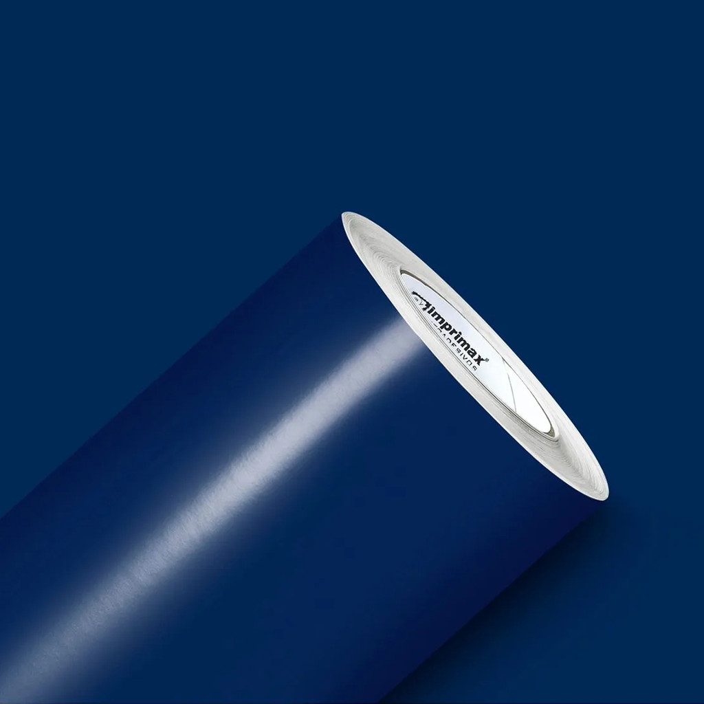Adesivo Vinil Imprimax Azul Noturno Gold Max 1m x 1,22m Para Carros, Móveis, Banners, Papel de Parede Entre Outros