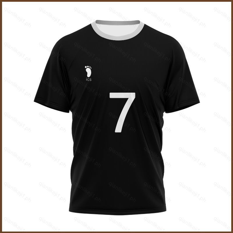 QL1 Haikyu ! Inarizaki Camiseta Cosplay Do Ensino Médio Cliente Miya Atsumu Manga Curta Uniforme Esportivo