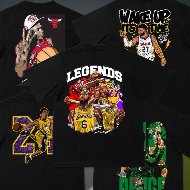 Camisetas Streetwear Basquete Algodão Premium – Estilo Urbano, Conforto e Qualidade Para Fãs de Basquete