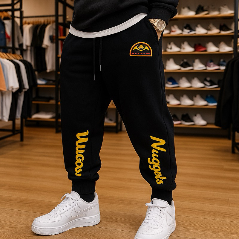 CALÇA MOLETOM MASCULINA ESTILO AMERICANO BASQUETE 100% ALGODÃO FLANELADA ESTAMPADA LANÇAMENTO