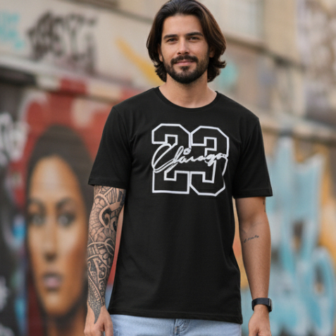 Camiseta Chicago Bulls 23 Masculina Basquete Streetwear Moda Urbana Algodão Premium