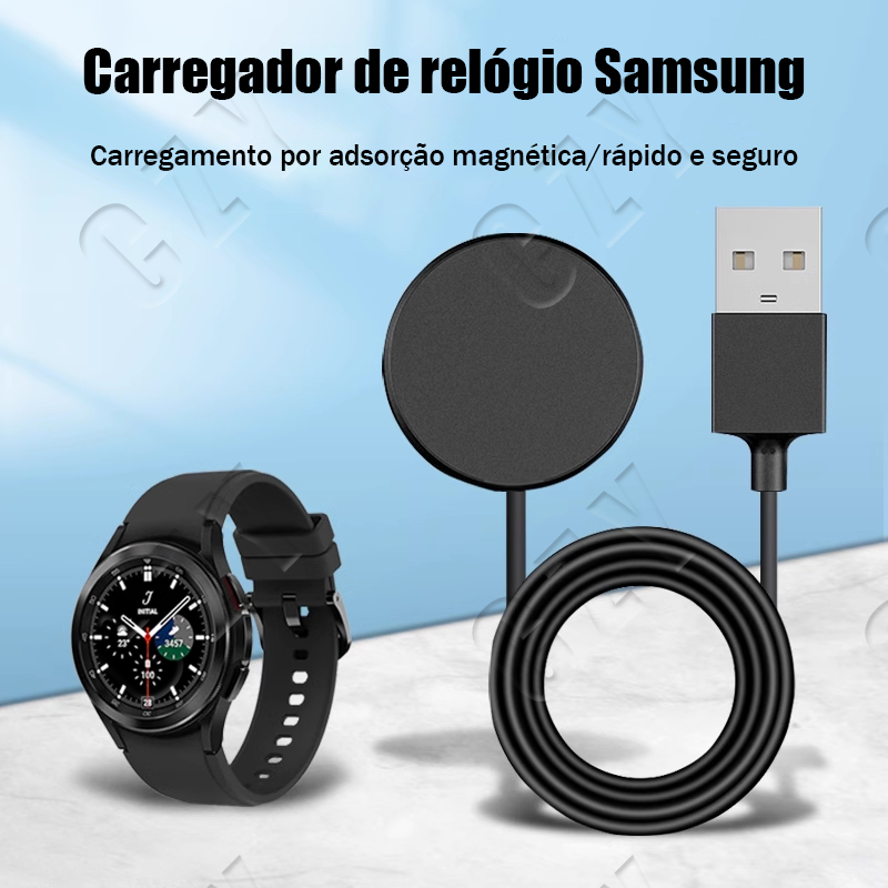 CZY cabo de carregamento é adequado para a série Samsung Galaxy Watch da série Active, compatível com as gerações 1-8