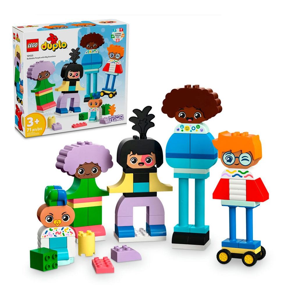 LEGO® DUPLO®: Pessoas Edificáveis com Grandes Emoções - #10423 (71 Peças)