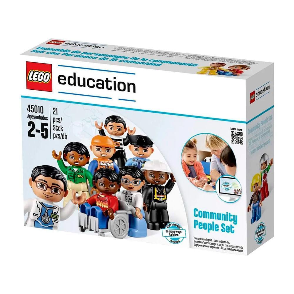 LEGO® Education Pessoas da Comunidade 45010 – Kit Educativo com 20 Personagens DUPLO®