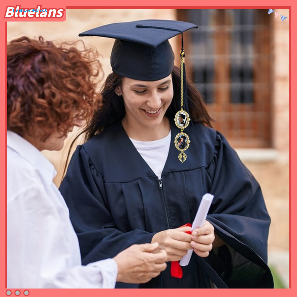 Personalized Graduation Tassel Pendant Cap Custom Charm with Photo Class of 2025 for Southeast