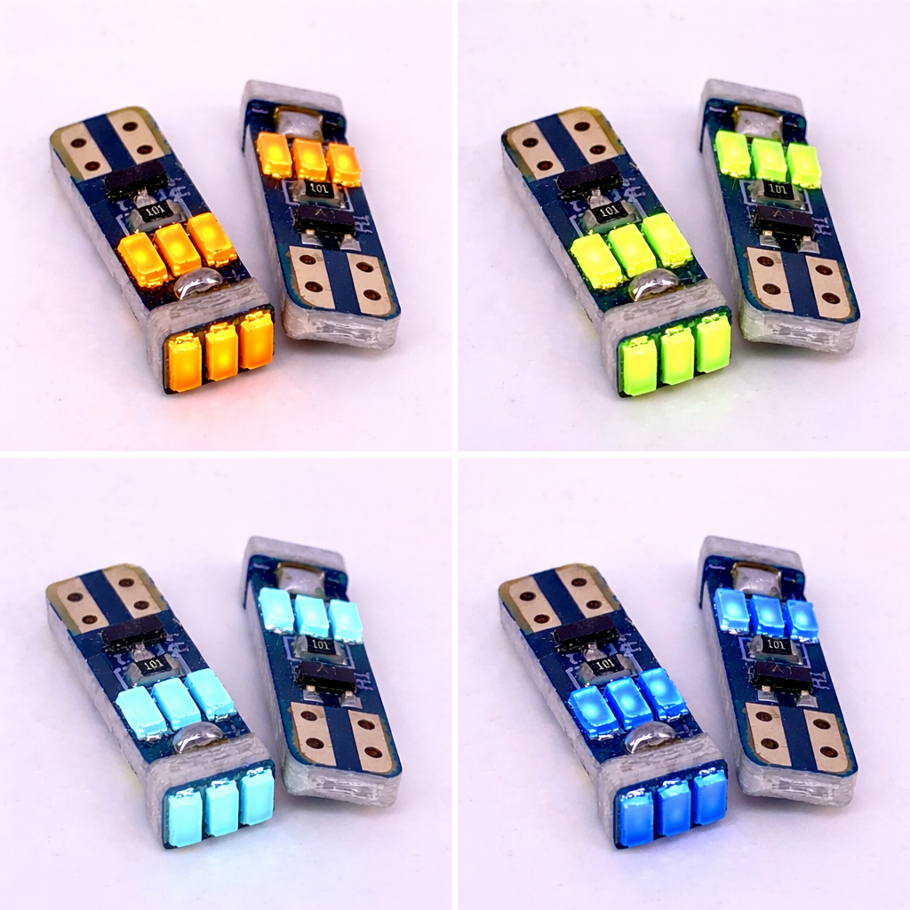 LAMPADA LED T5 9SMD PAINEL AR CONDICIONADO CORSA WIND CLASSIC WAGON MAXX PREMIUM