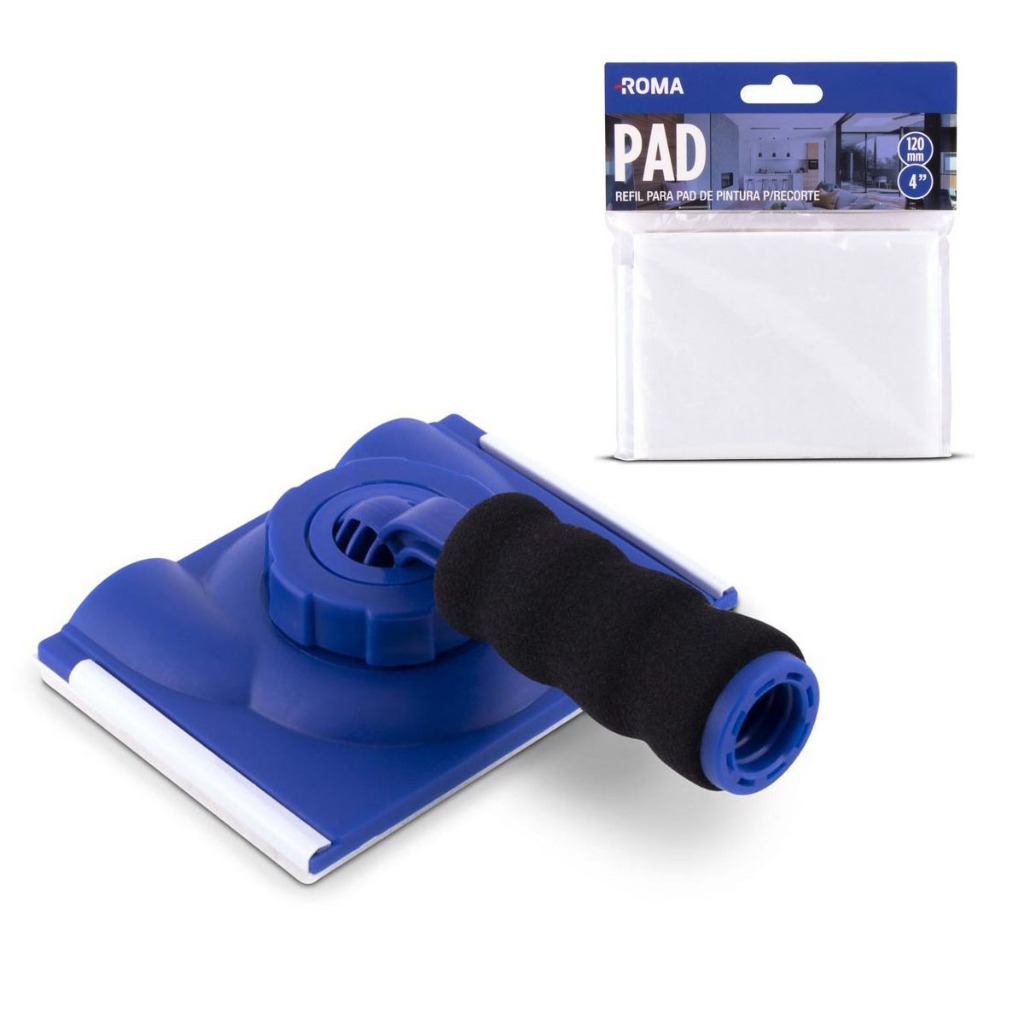 Pad P/ Recorte De Pintura E Acabamento + 2 Refils